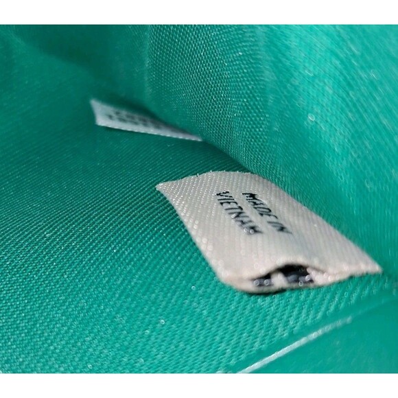 NWT Coach Mercer Wallet Green Leather Accordion Turn Lock Zip Around Classic - Picture 14 of 16